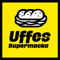 Uffes Supermacka Logotyp